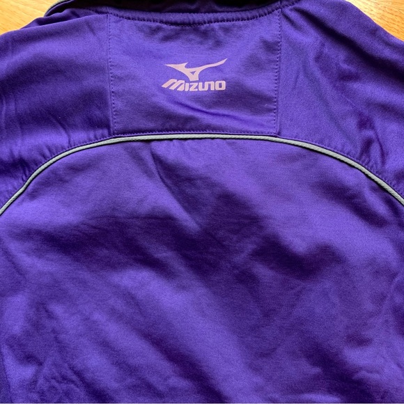 Mizuno quarter zip pullover - purple - girls size small - Picture 4 of 9